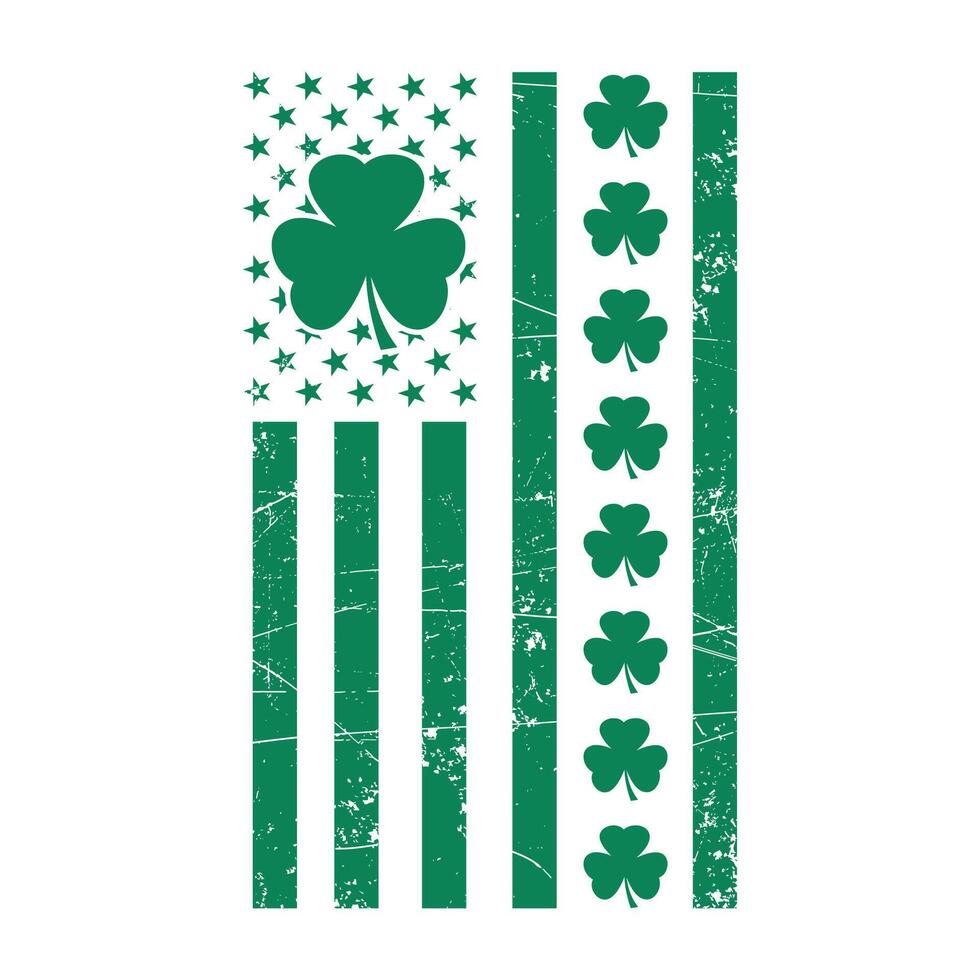 St Patricks Day T Shirt Design vector, Irish Shamrock T shirts Graphic vector