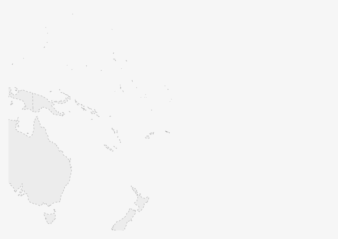 Map of Oceania with highlighted Samoa map vector