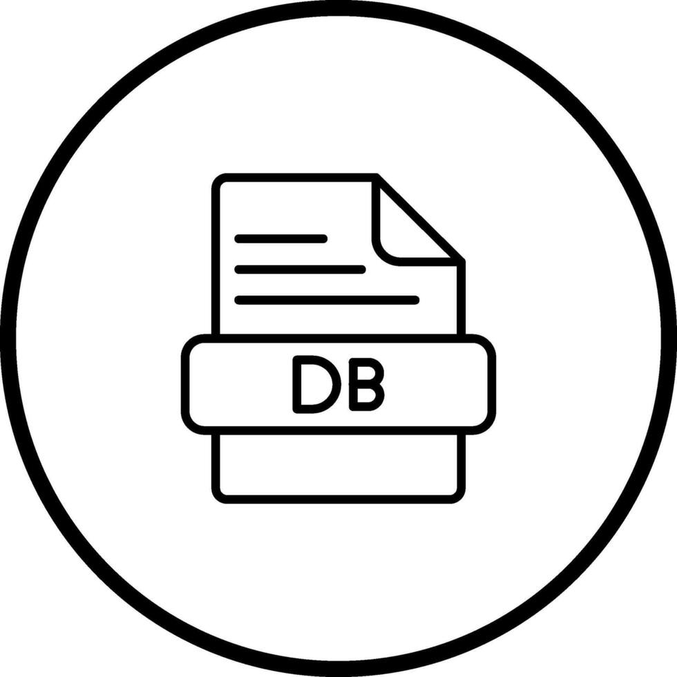 icono de vector de base de datos