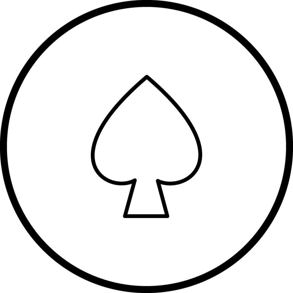 Spade Vector Icon