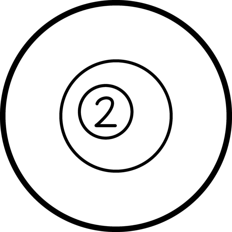Pool Ball Vector Icon