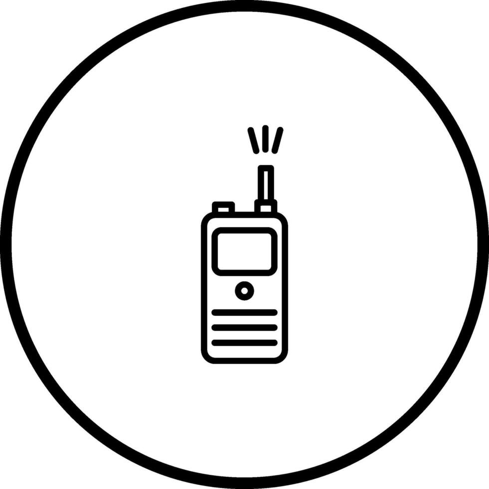 Walkie Talkie Vector Icon