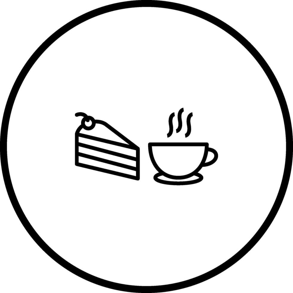 Coffee Served Vector Icon