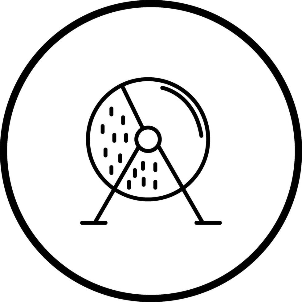 Lottery Machine Vector Icon