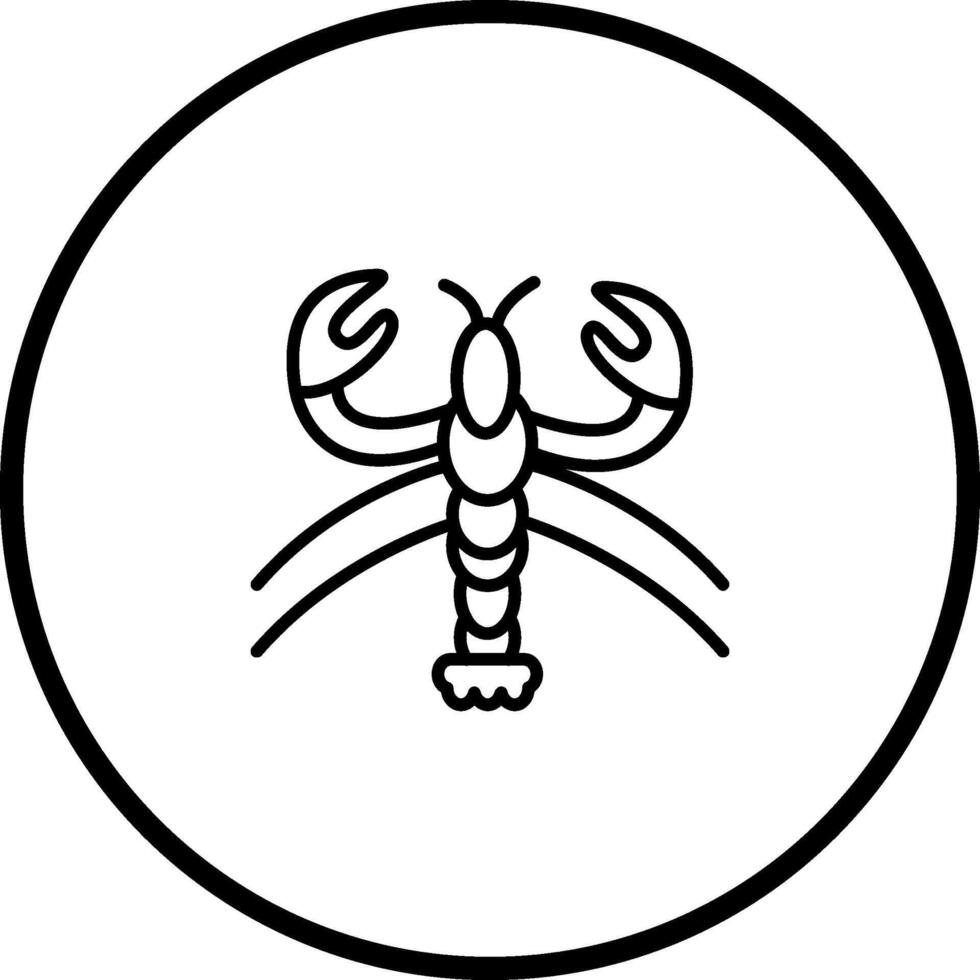 Lobster Vector Icon