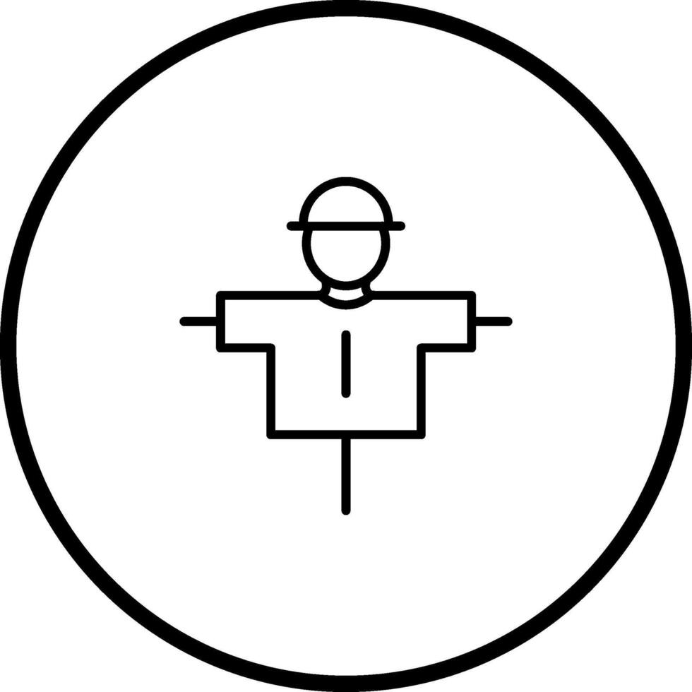 Scare Crow Vector Icon