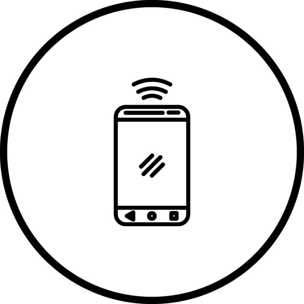 icono de vector de teléfono móvil