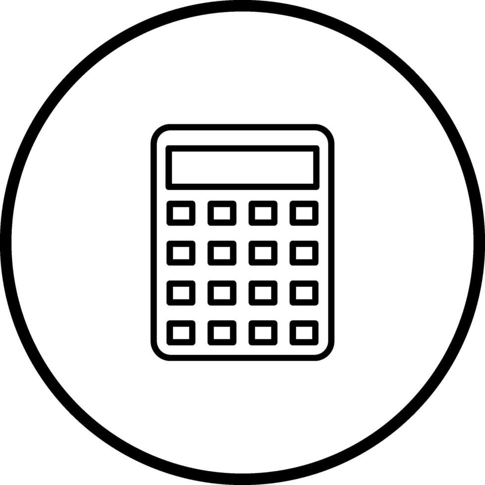 Calculator Vector Icon