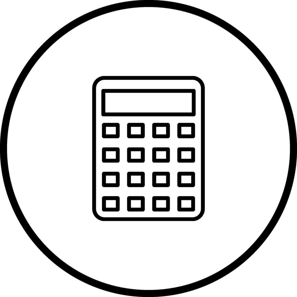 Calculator Vector Icon