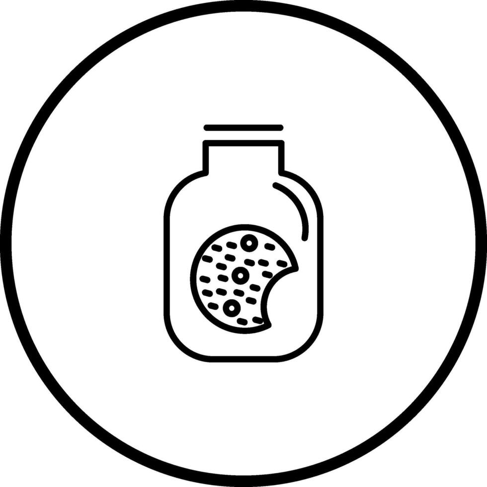 Cookie Jar Vector Icon