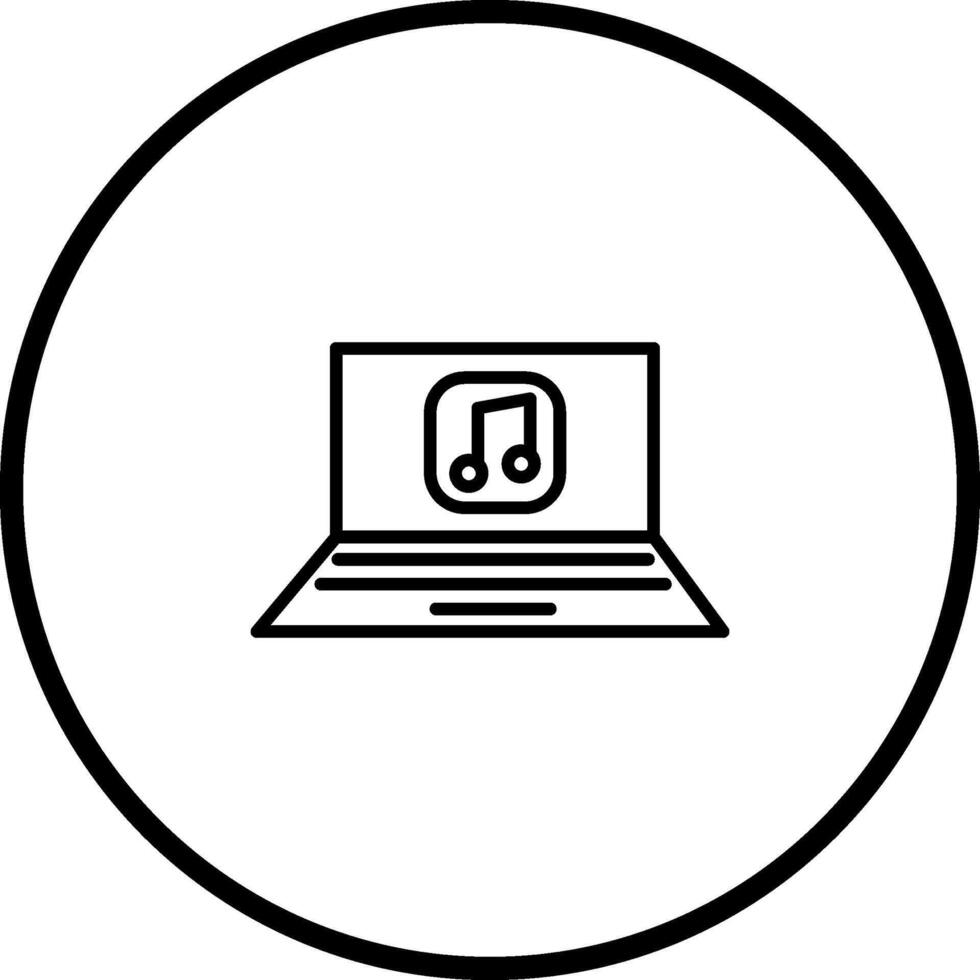 Play Music Vector Icon