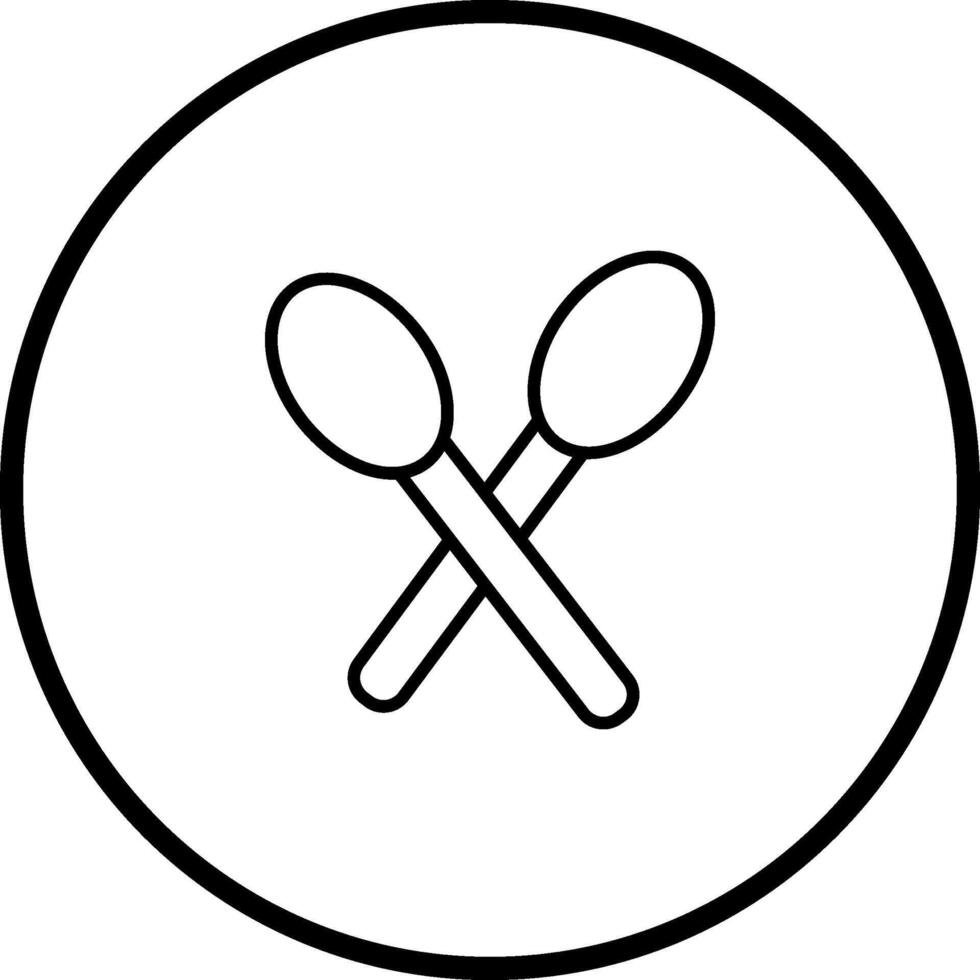 Spoons Vector Icon
