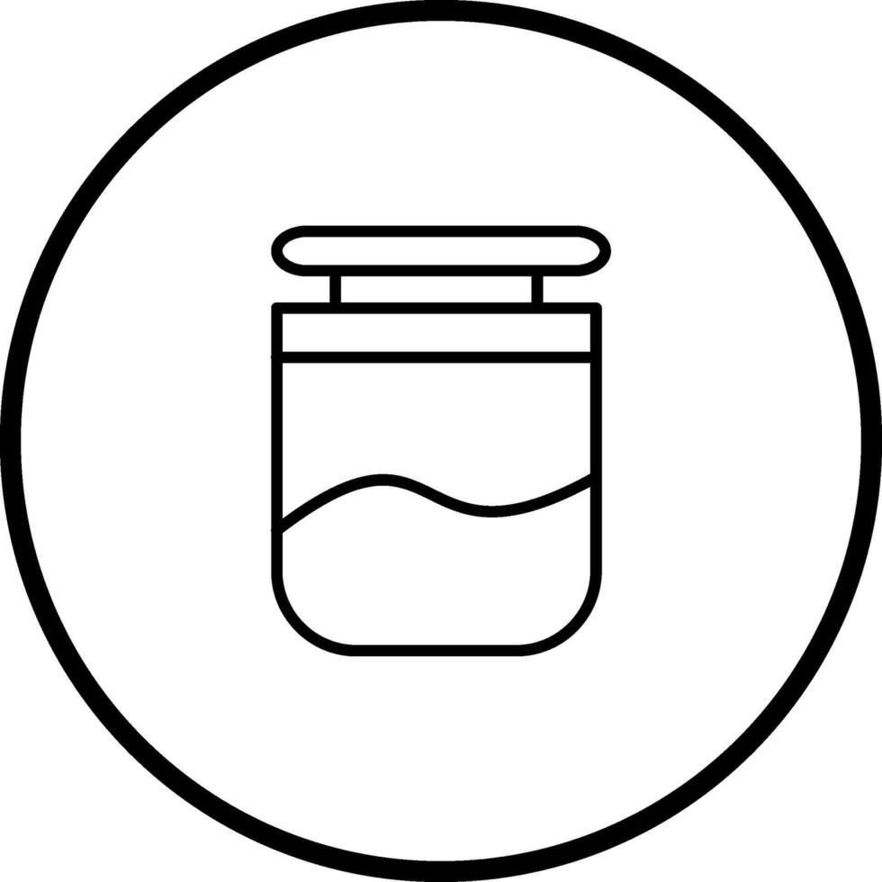 Jar on Display Vector Icon