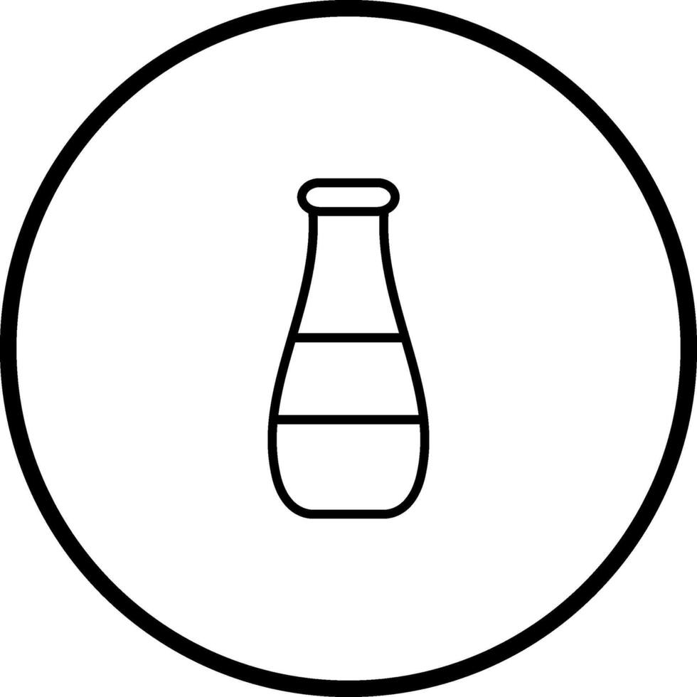 Milk Bottle Vector Icon