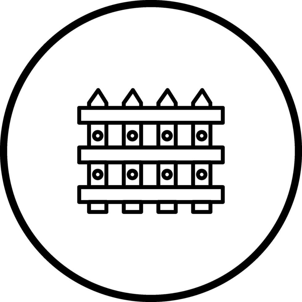 Fence Vector Icon