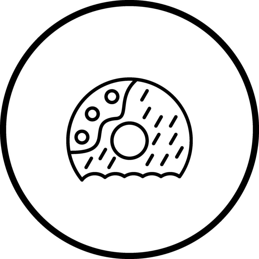 Doughnut Vector Icon