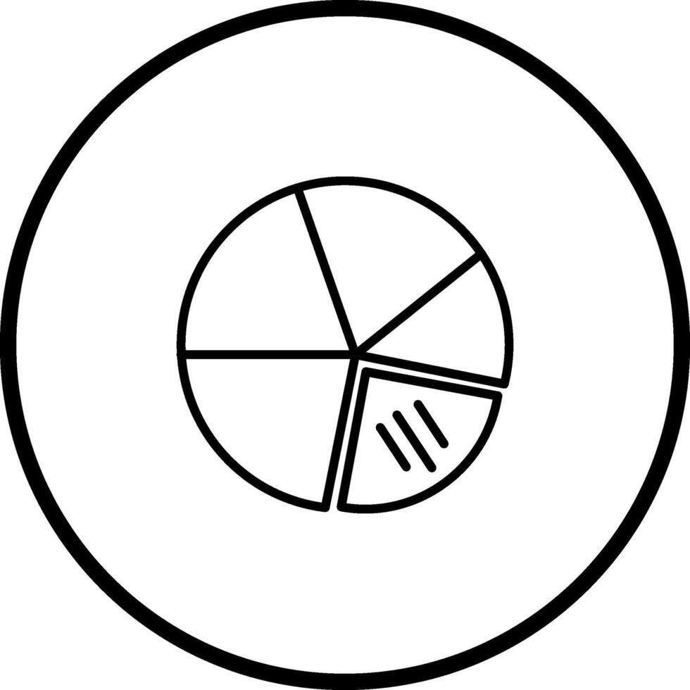 Pie Chart Vector Icon