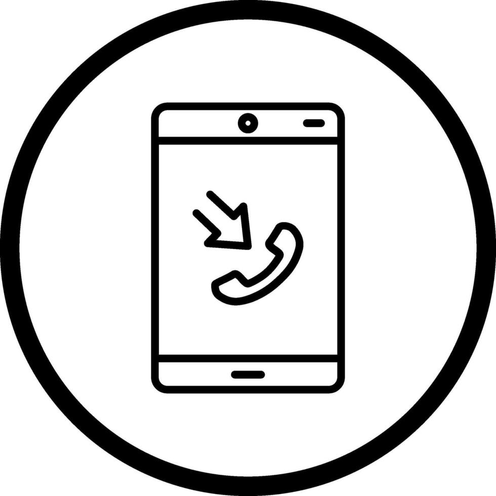 Incoming Call Vector Icon