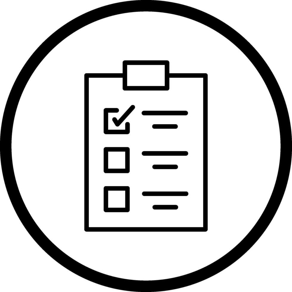 To Do List Vector Icon