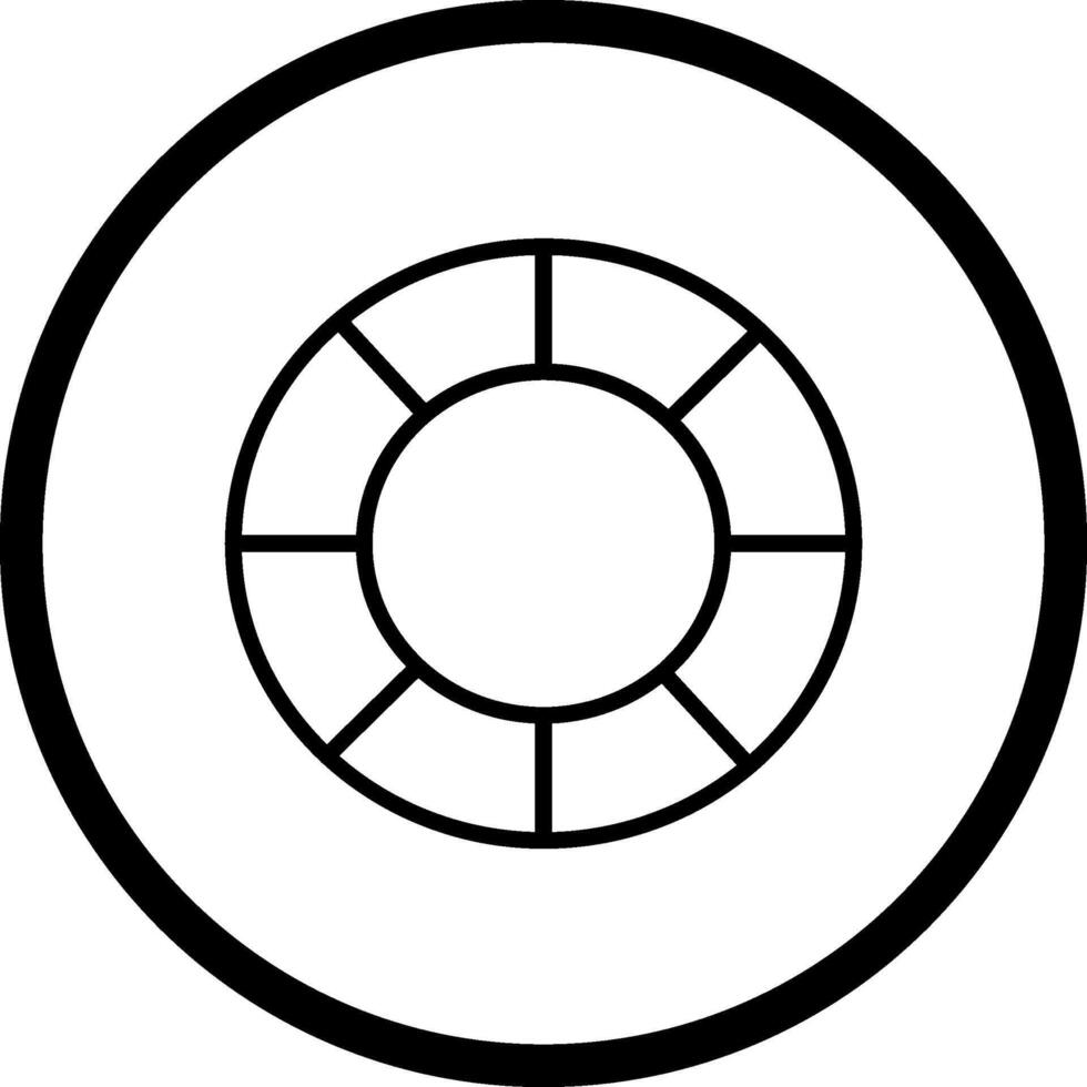 Life Preserver Vector Icon