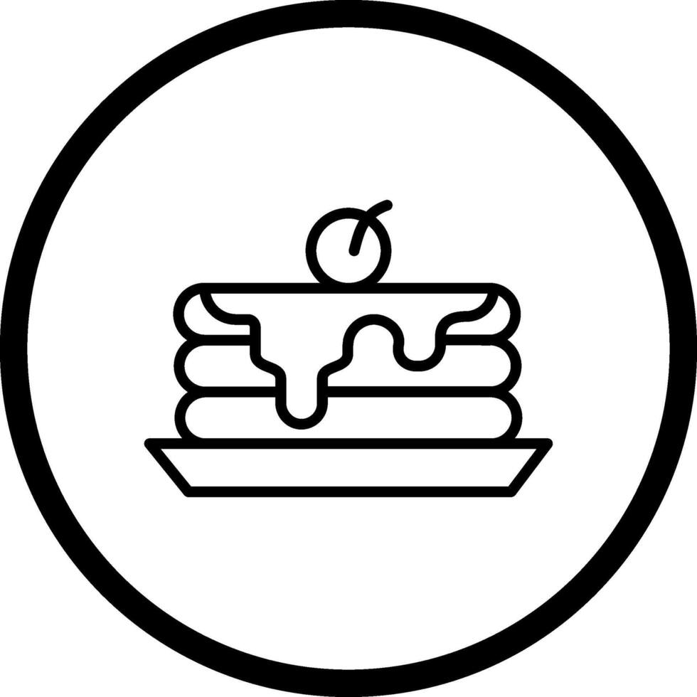 Pancake Vector Icon