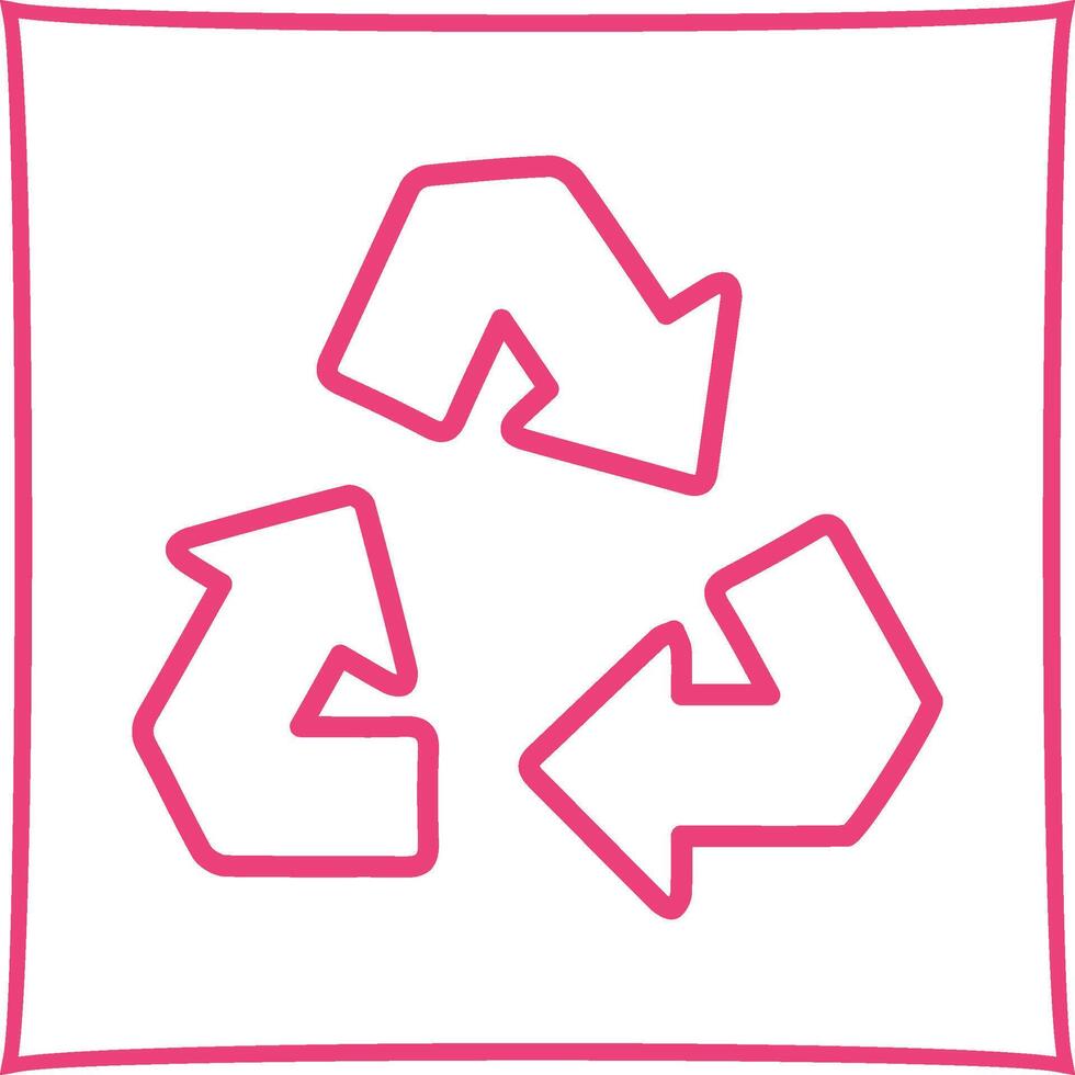 Recycle Arrow Vector Icon