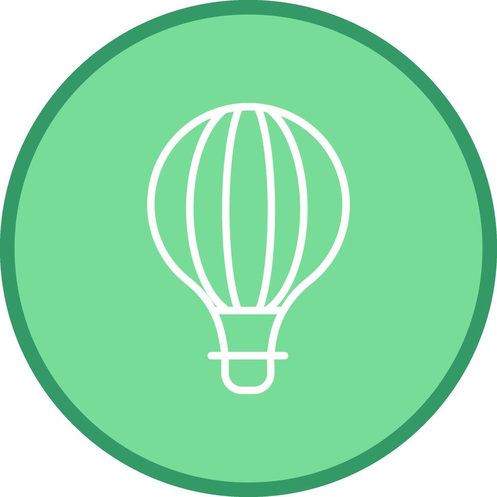 Hot Air Balloon Vector Icon