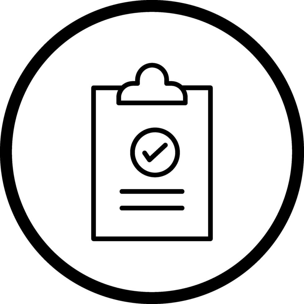 icono de vector de marca de verificación