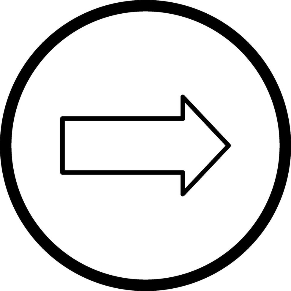Right Vector Icon