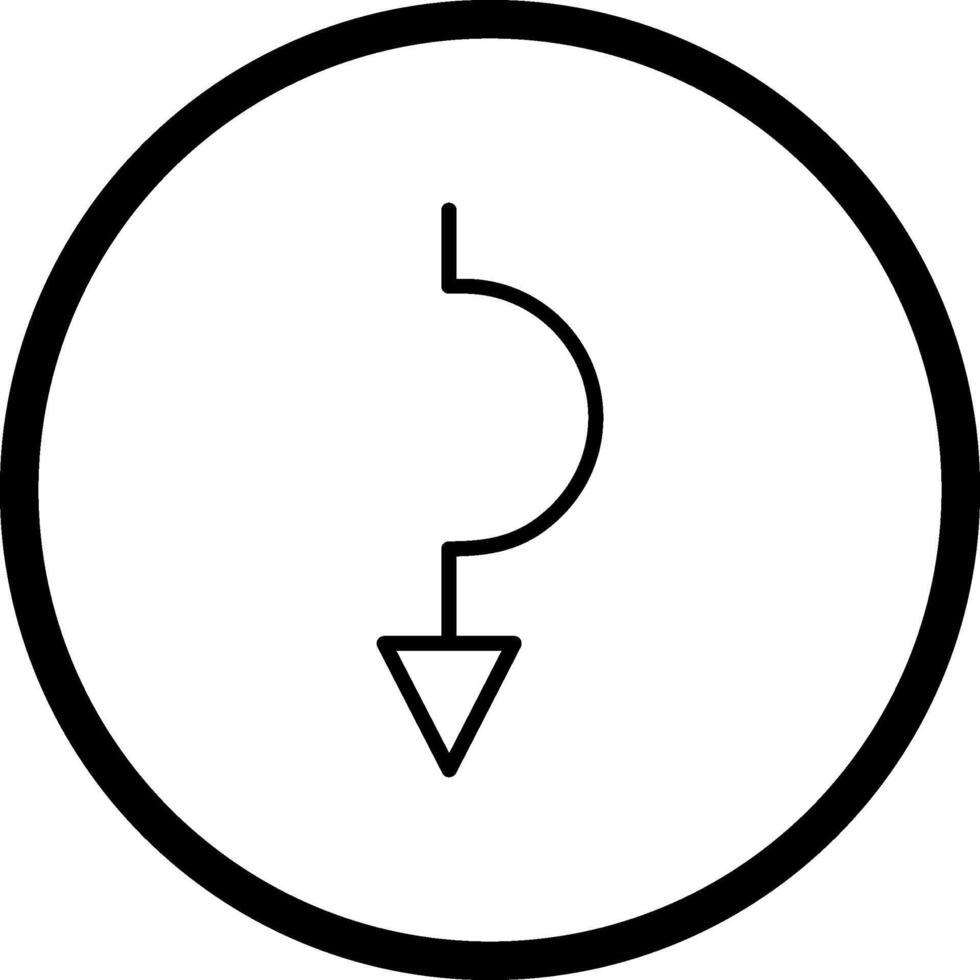Arrow down Vector Icon