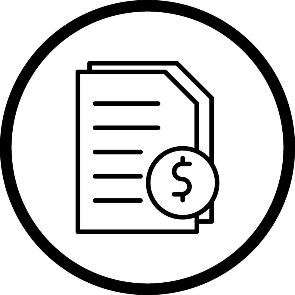 Invoices Vector Icon
