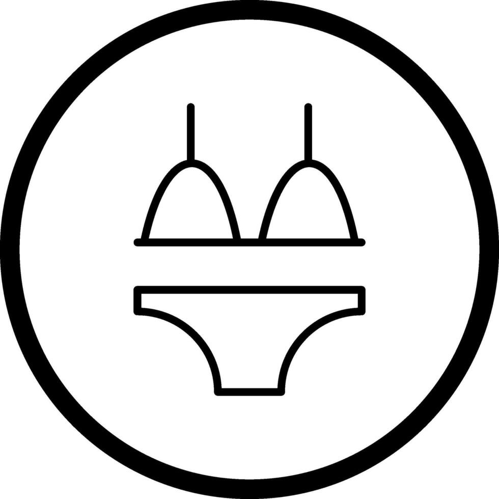 Bikini Vector Icon