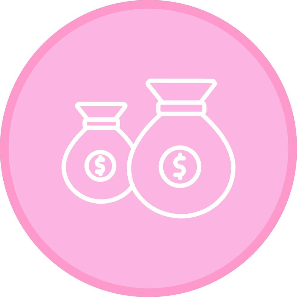 Money Bag Vector Icon