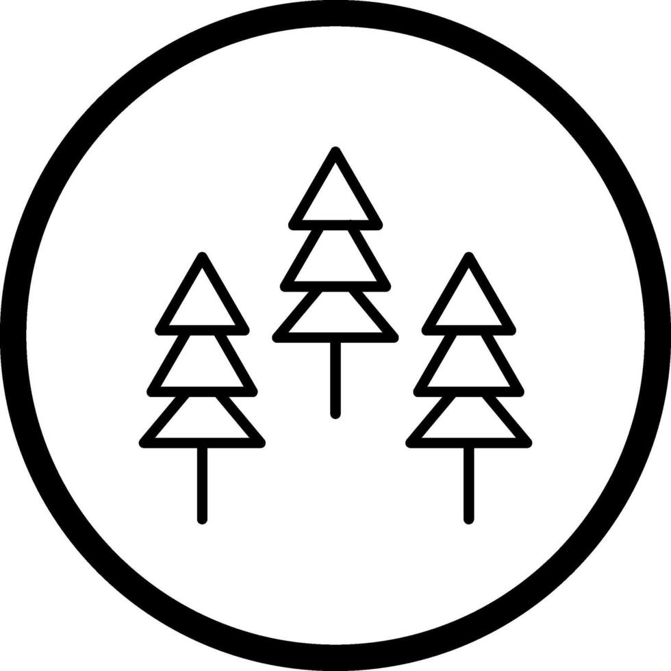 Forest Vector Icon