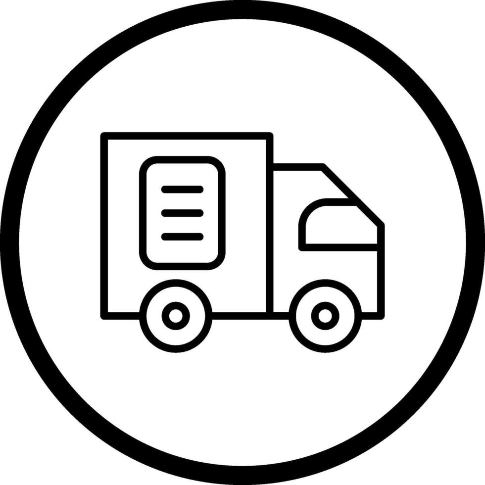 Delivery List Vector Icon