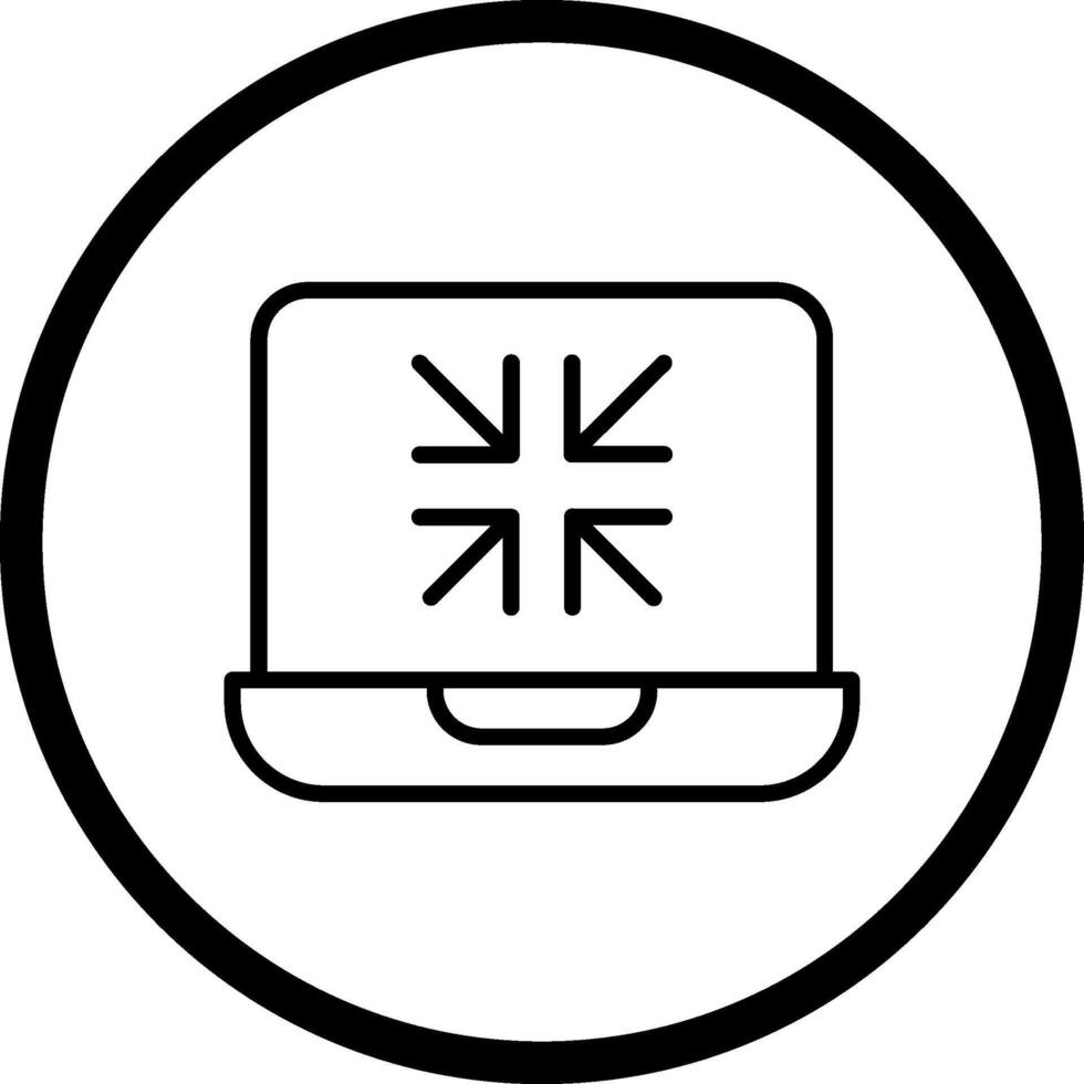 Minimize Vector Icon