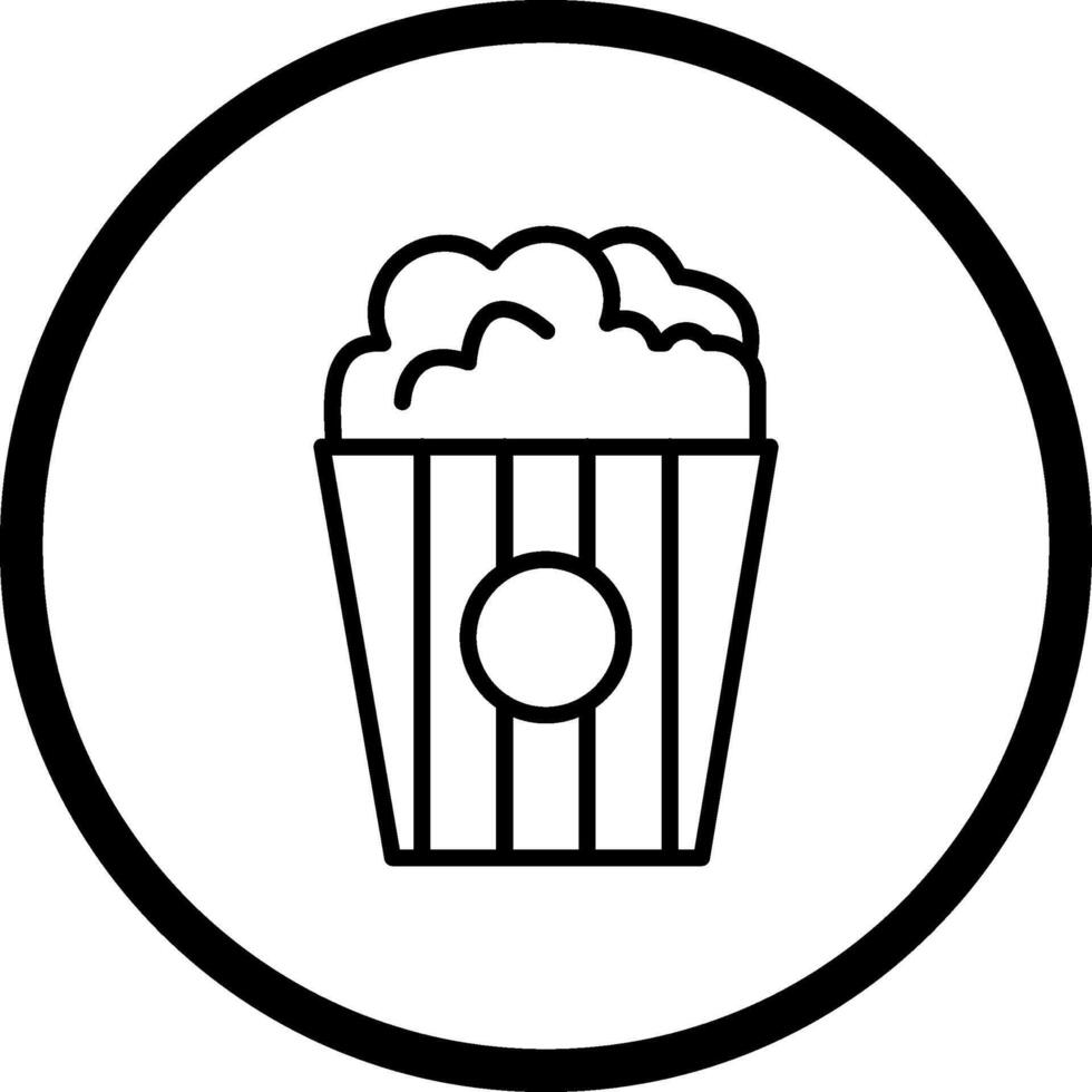 Popcorn Vector Icon