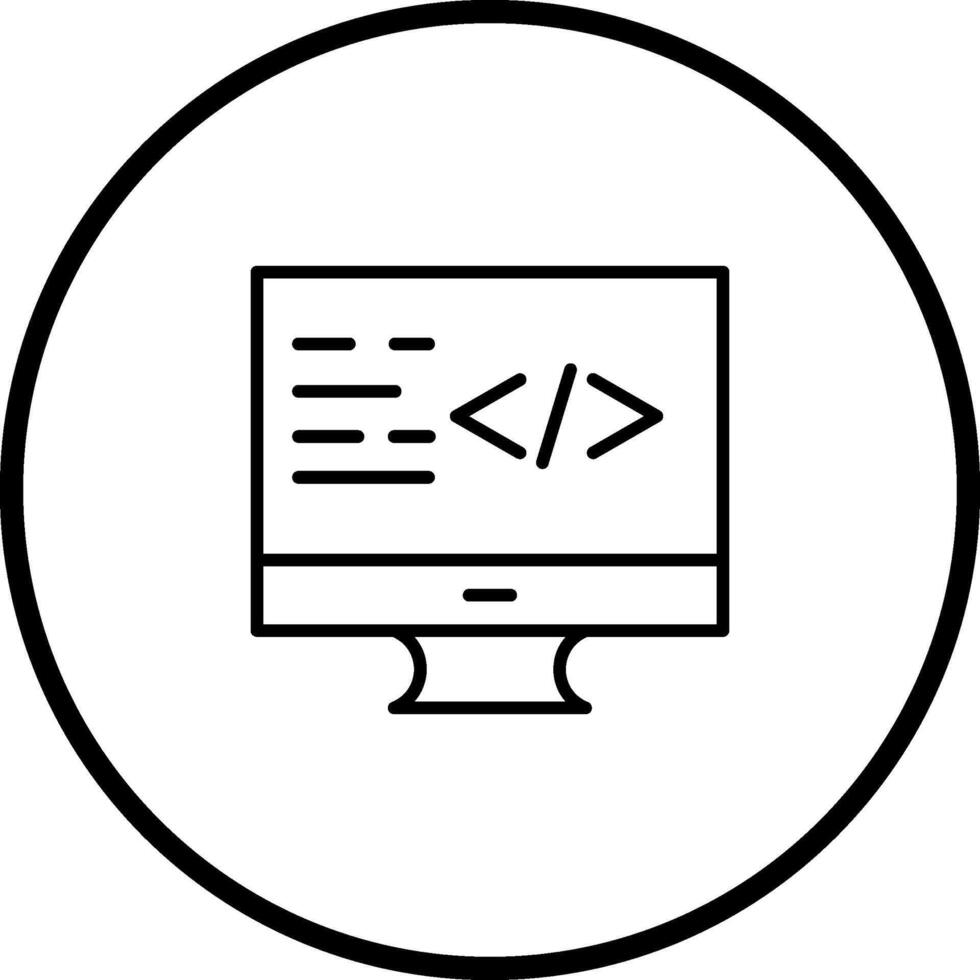 Coding Vector Icon