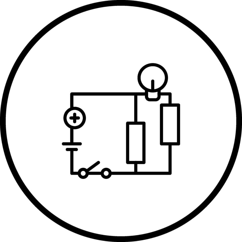 Electrical Circuit Vector Icon