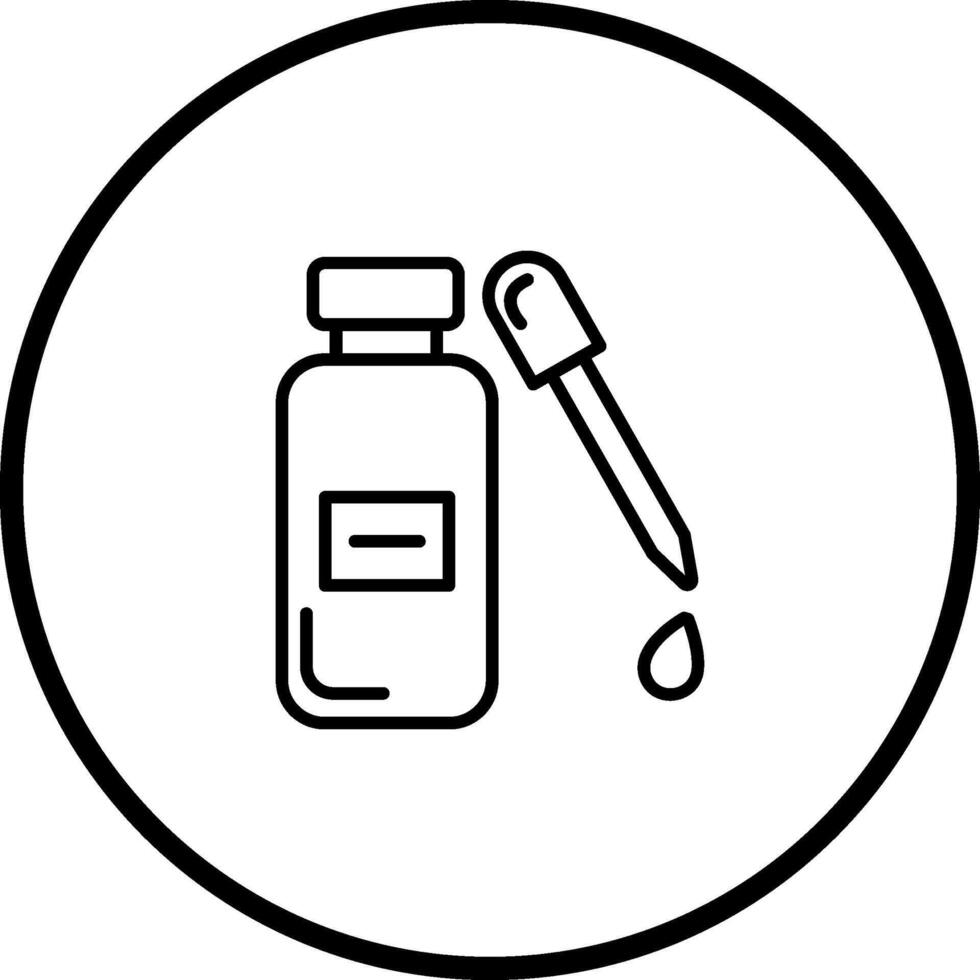 Drops Bottle Vector Icon