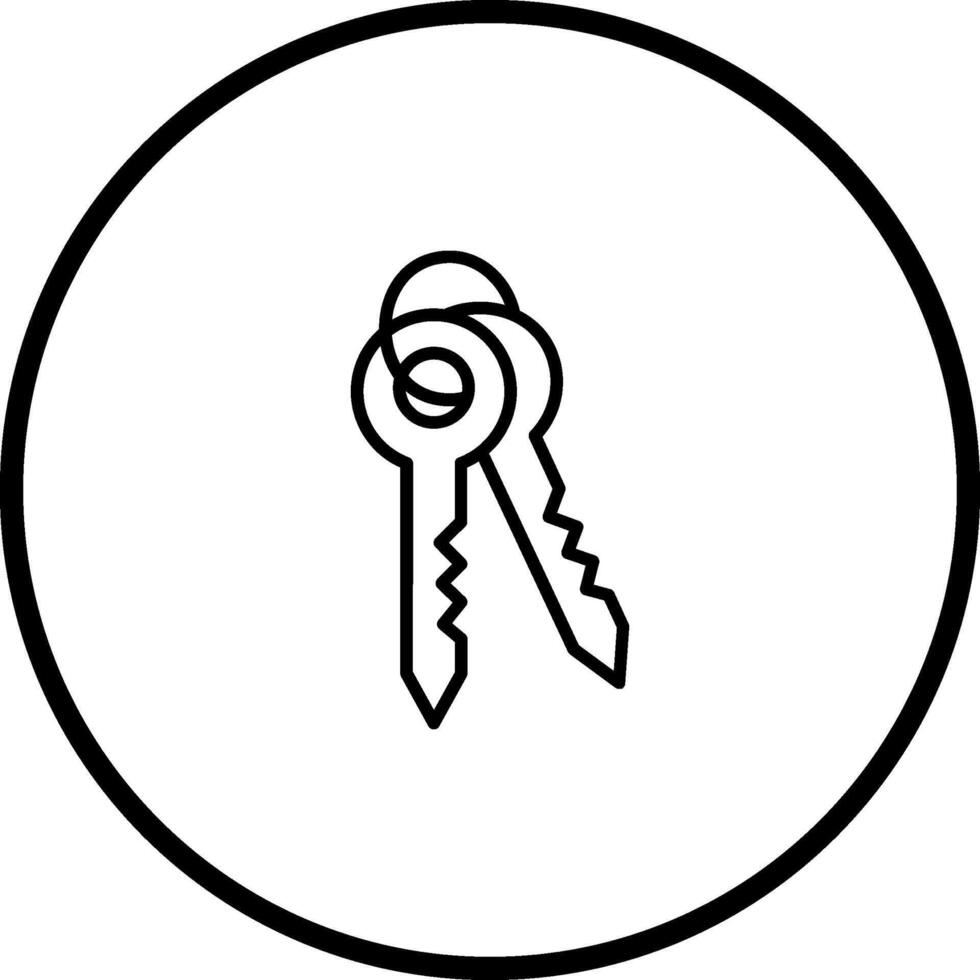 Keys Vector Icon