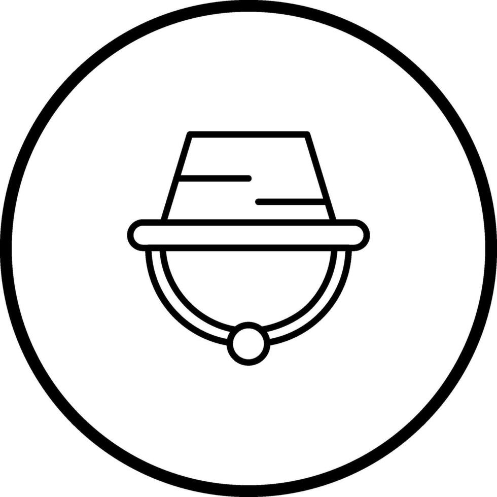 Camping Hat Vector Icon