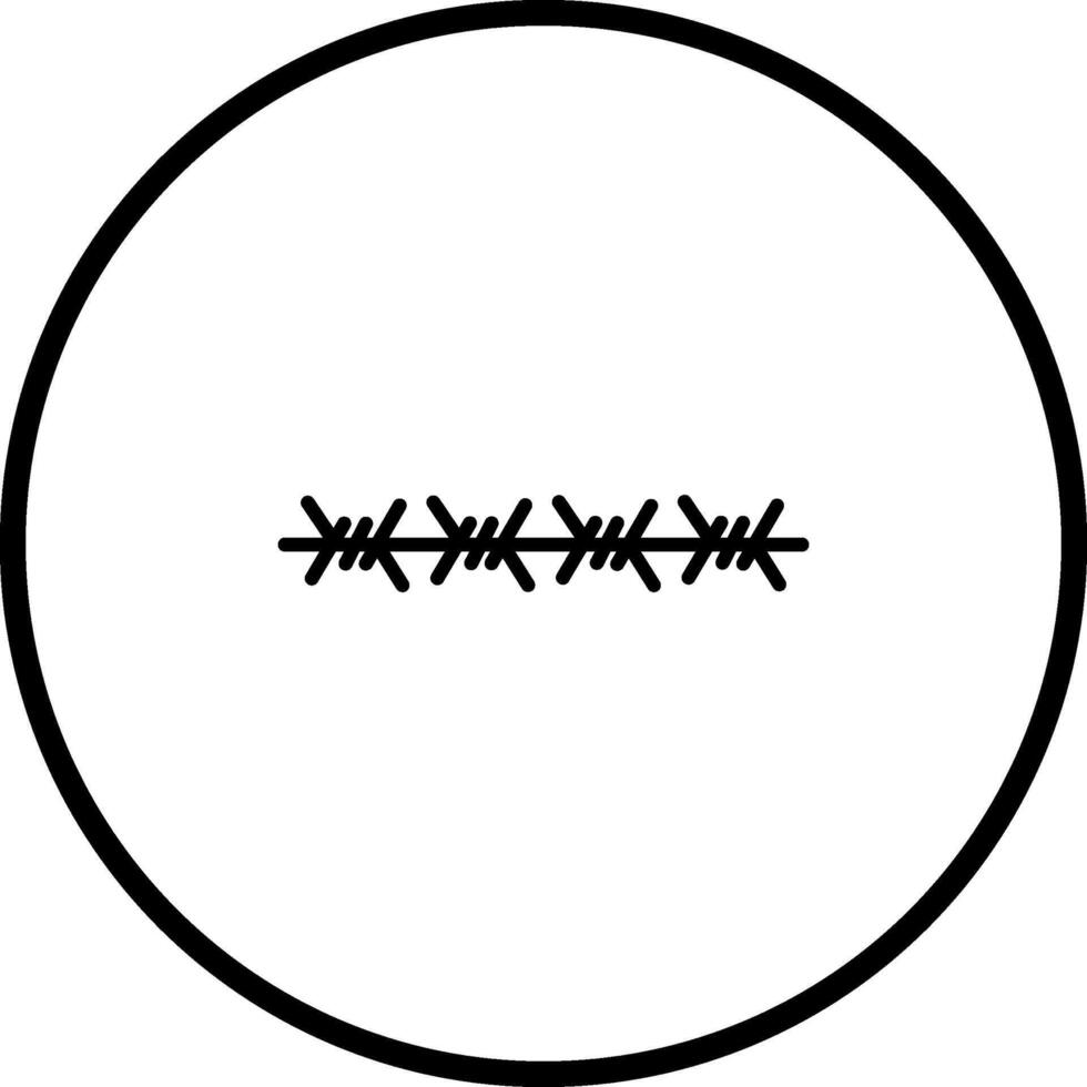 Pointed Wire Vector Icon