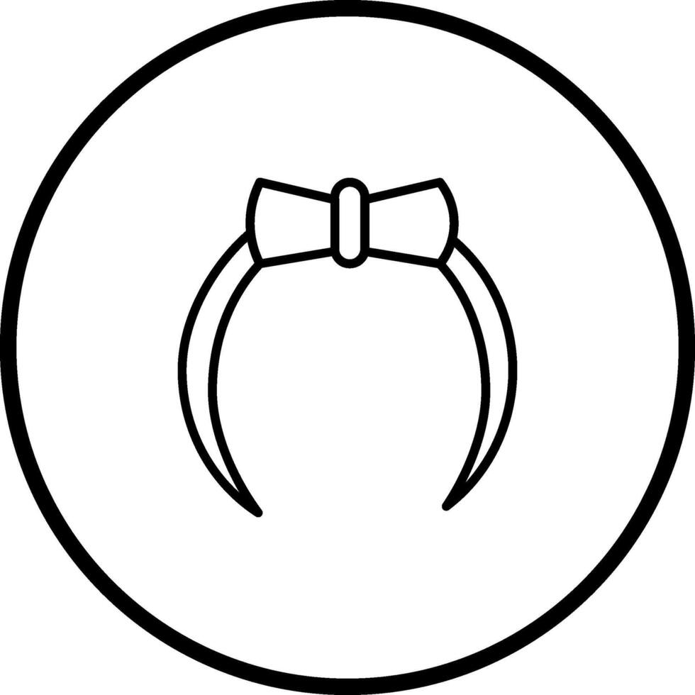 icono de vector de diadema