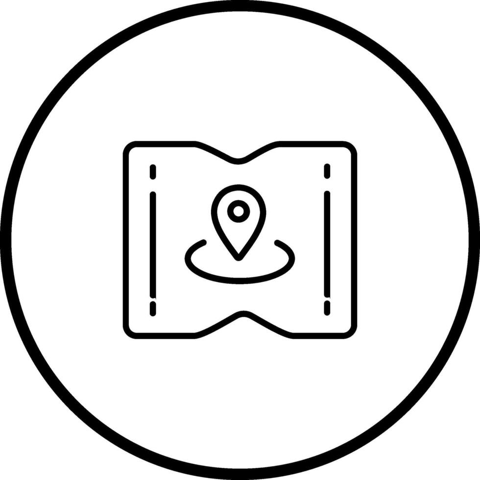 Map and Location Vector Icon
