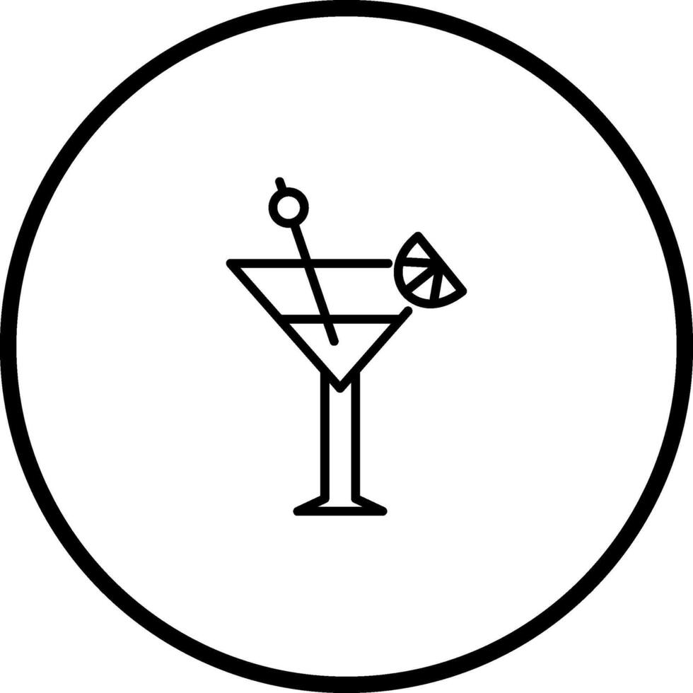 Martini Vector Icon