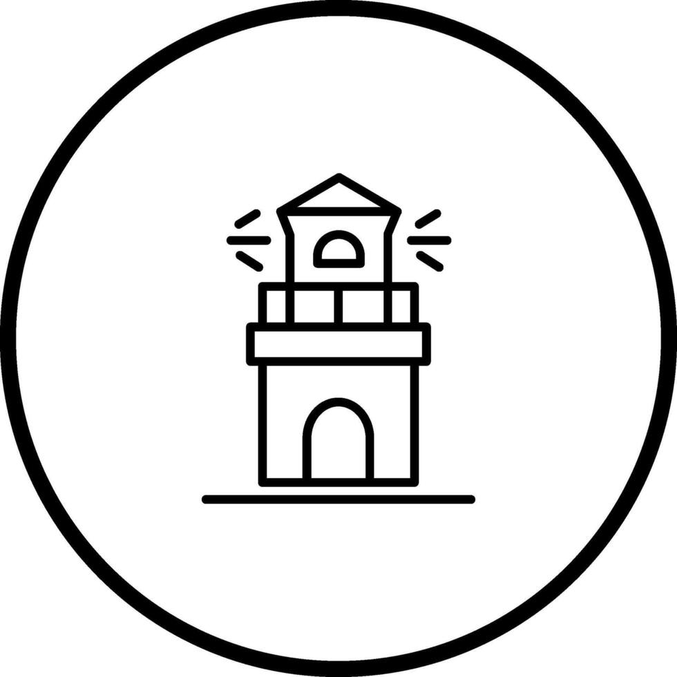 icono de vector de faro