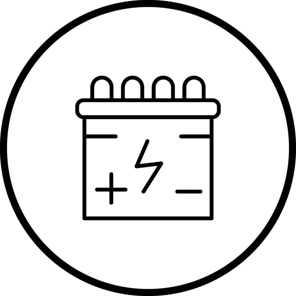 Batteries Vector Icon