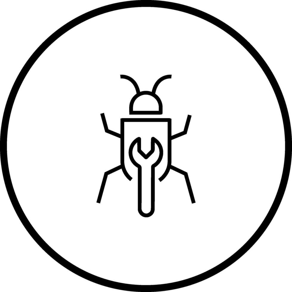 Bug Fixing Vector Icon