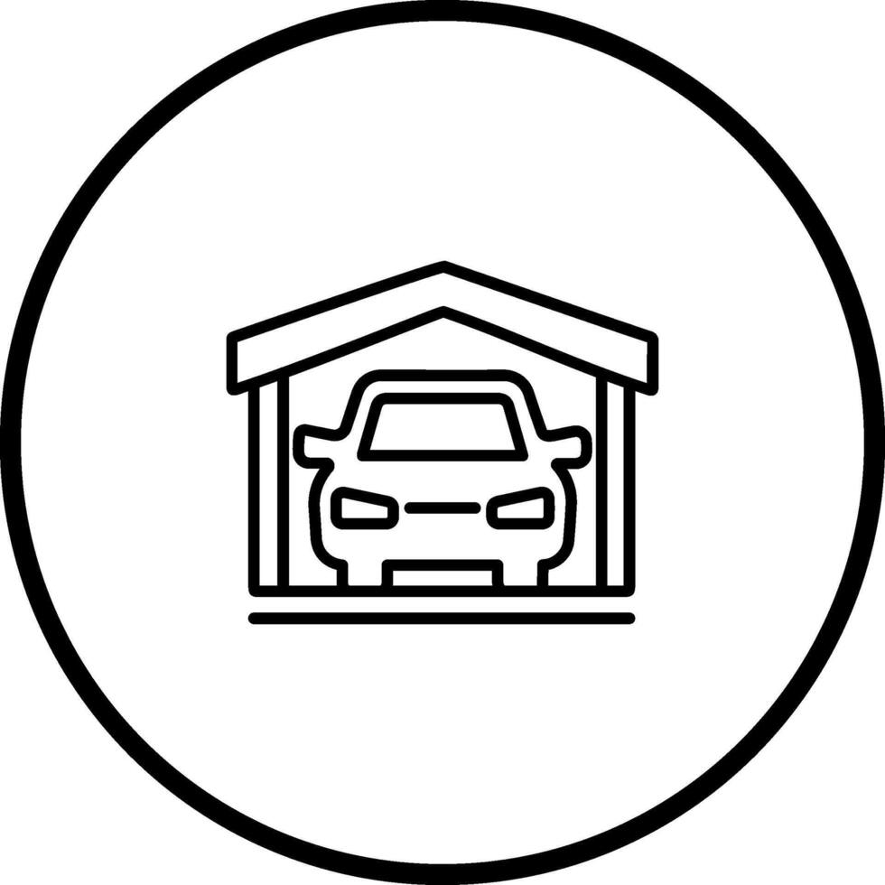 Garage Vector Icon